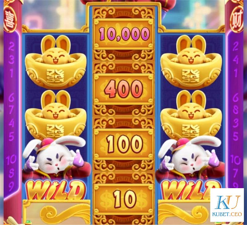 Biểu tượng trong game slot thỏ tài lộc